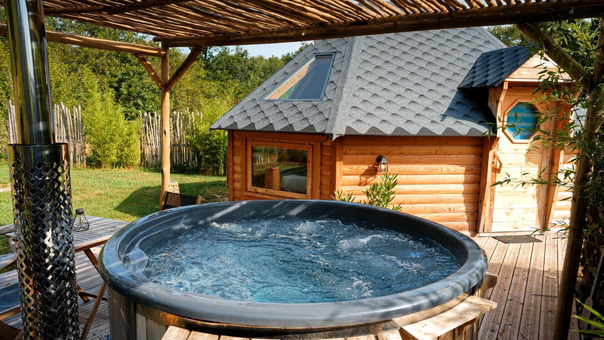 Cabane Spa Belle Etoile Soulaures Exterior foto